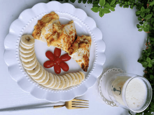 Cheesy Stuffed Beef & Mashed Potato Tortilla Quesadilla