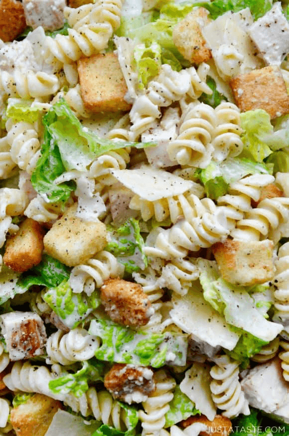 Chicken Caesar Pasta Salad